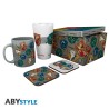 HARRY POTTER - Set - Glass XXL + Mug + 2 Coasters