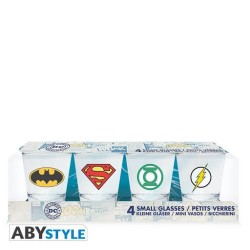 DC COMICS - Set 4 bicchierini - ABYstyle