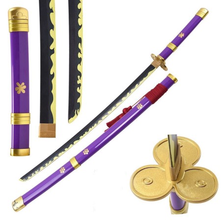 One Piece Katana Enma viola 110 cm