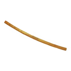 Katana Shirasaya rivestimento in legno chiaro, lama acciaio. Cm 105