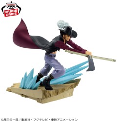 One Piece - Dracule Mihawk - War Scenery Figure 12cm (BANPRESTO)